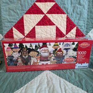 Rudolph the Red-Nosed Reindeer 1000 Piece Slim Jigsaw Puzzle Aquarius 73-045